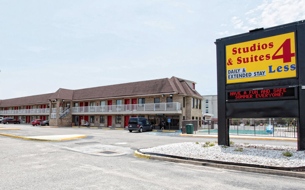 Studios And Suites 4 Less Battlefield Blvd Chesapeake Eksteriør bilde